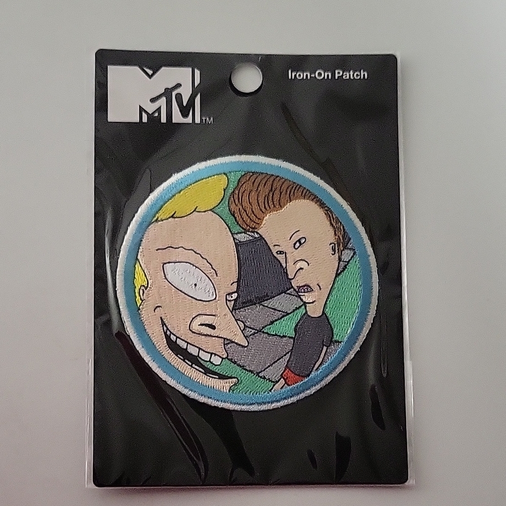 MTV Beavis & Butt-head Iron-On Patch Loungefly